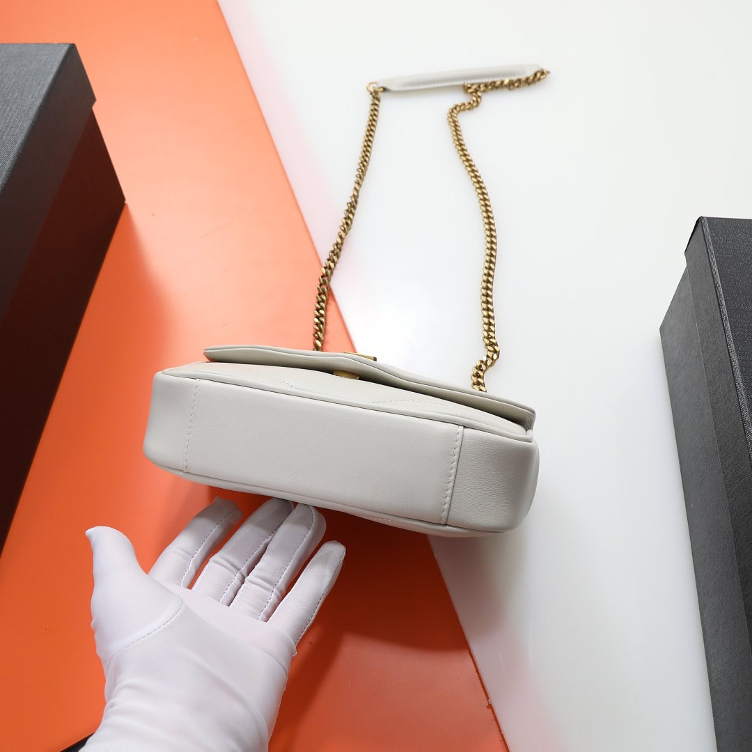 YSL LOULOU MINI in lambskin 20X12X5cm