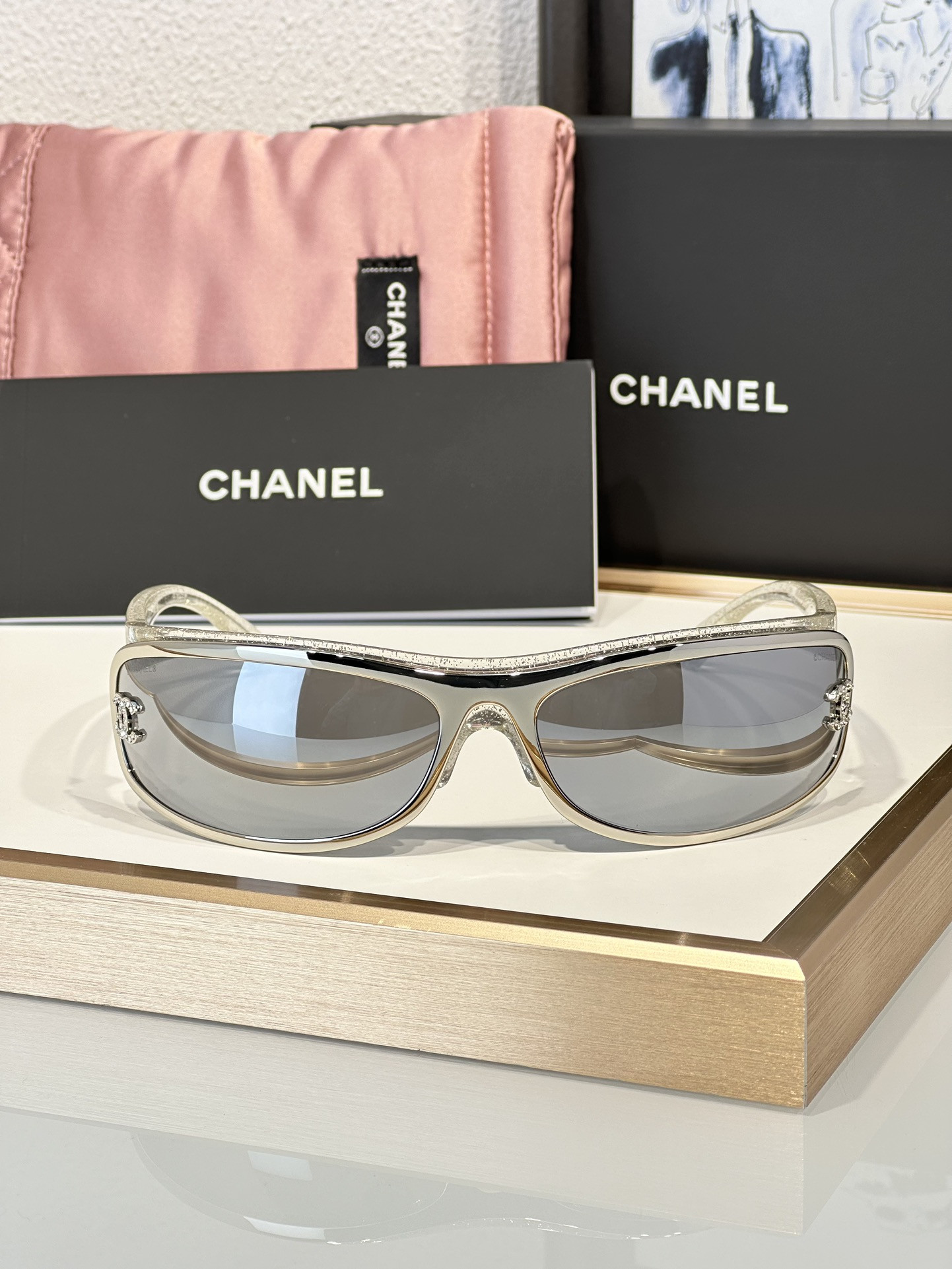 Chanel Glasses coco neige 71557