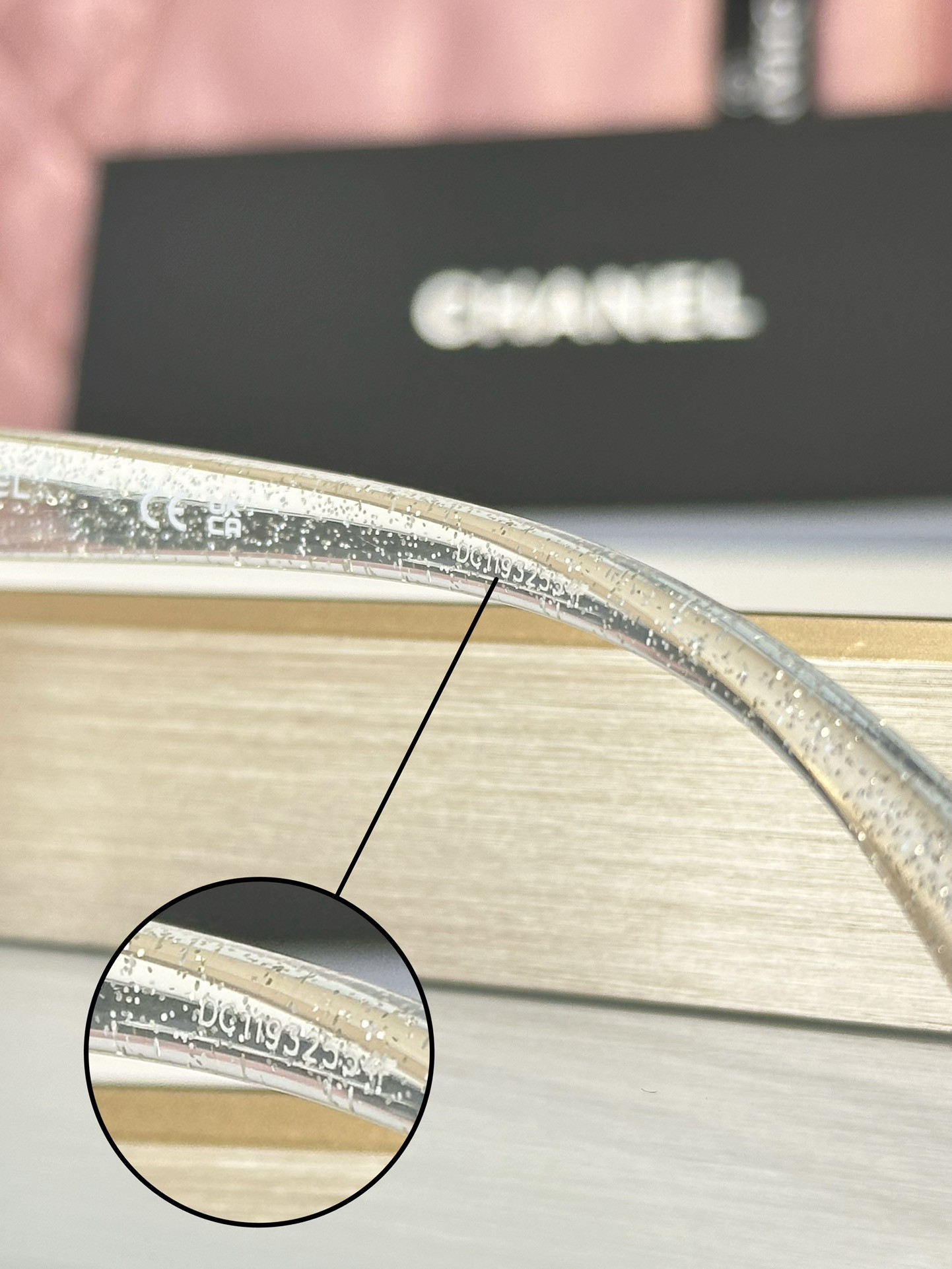 Chanel Glasses coco neige 71557