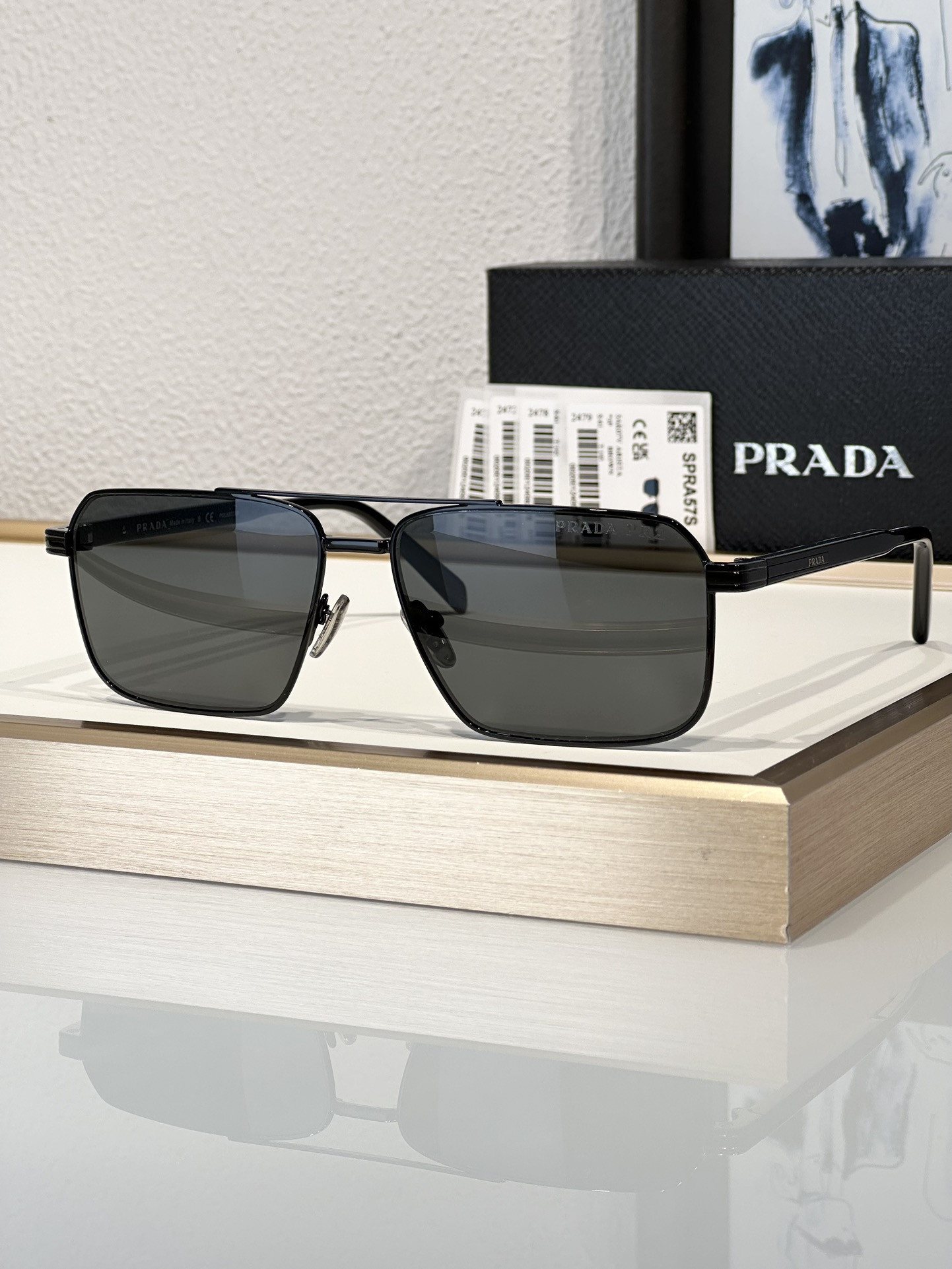 Prada Glasses SPRA57S 61-15-145