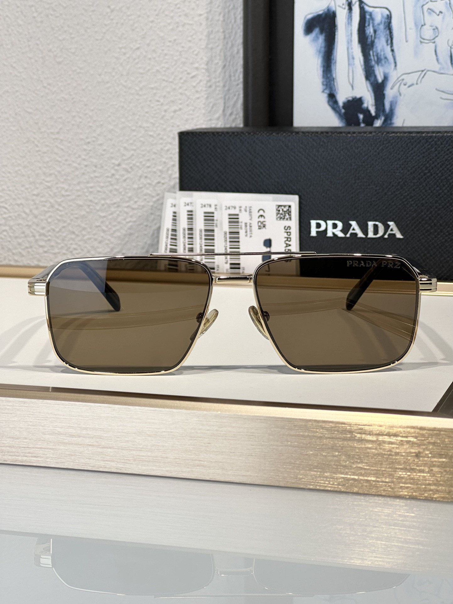 Prada Glasses SPRA57S 61-15-145
