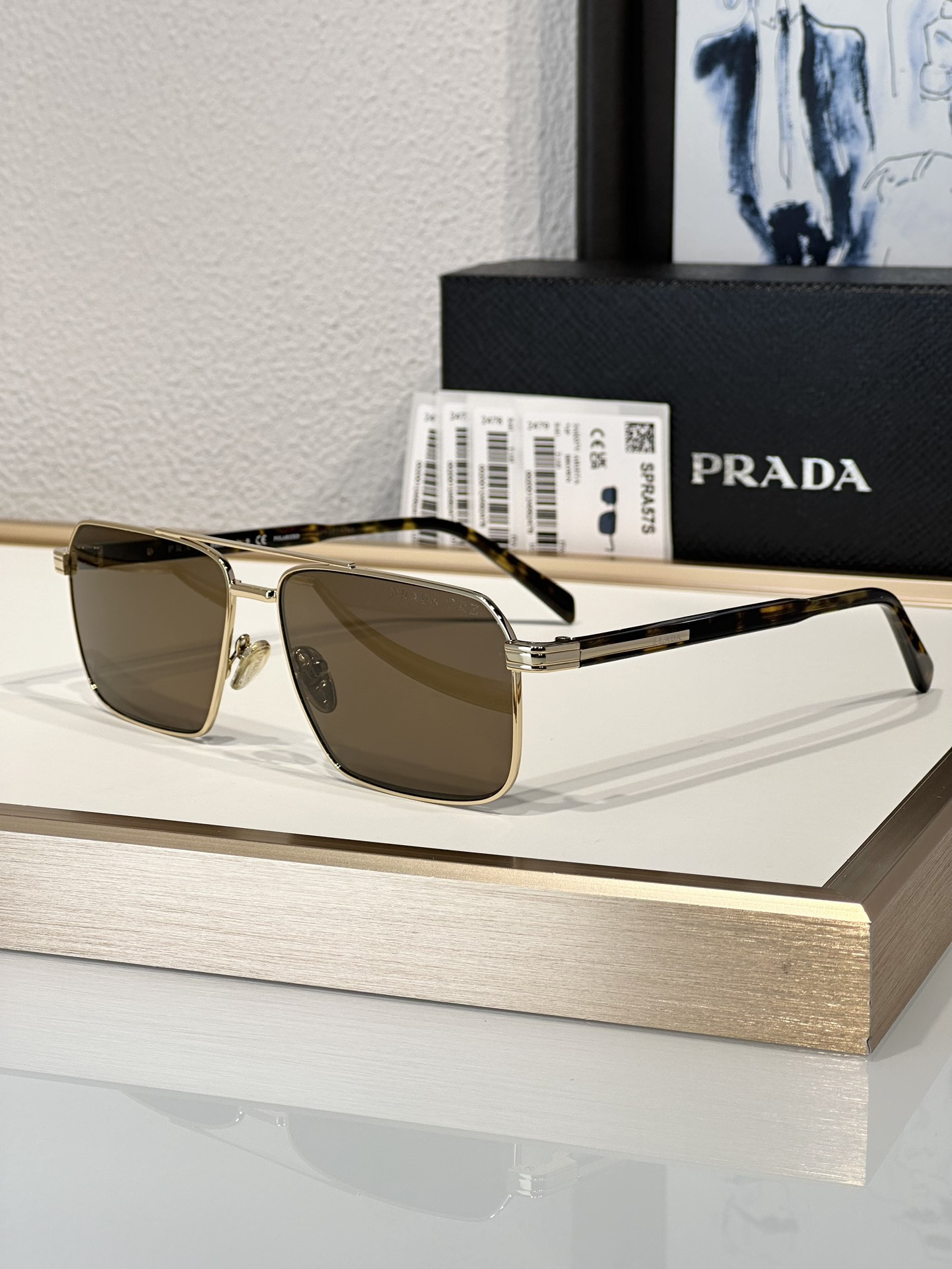 Prada Glasses SPRA57S 61-15-145