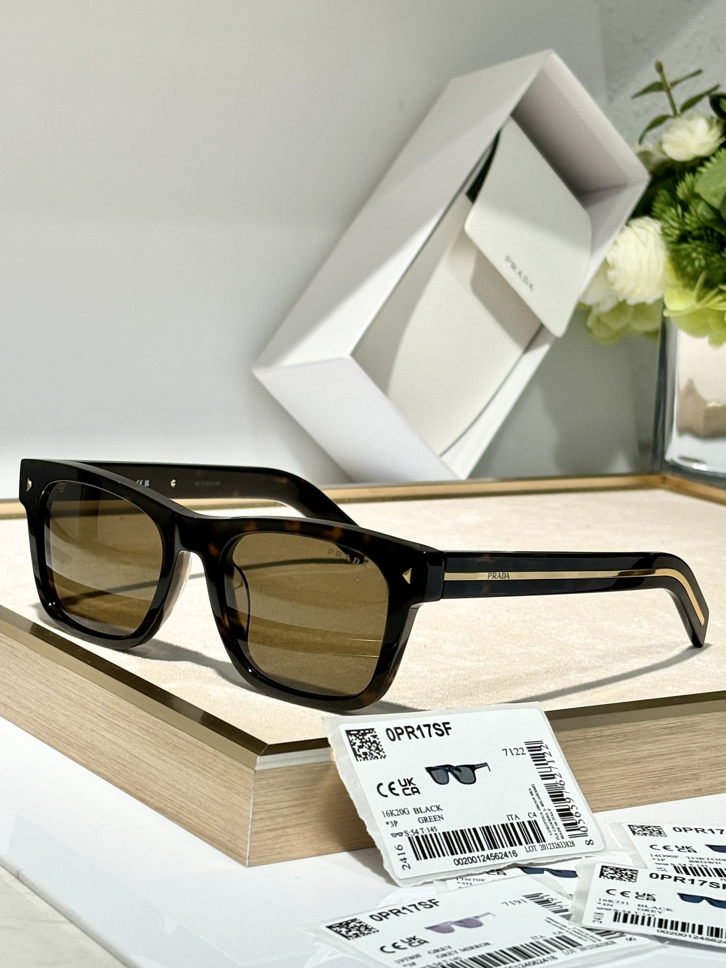 Prada Glasses SPRA17SF 54-19-145