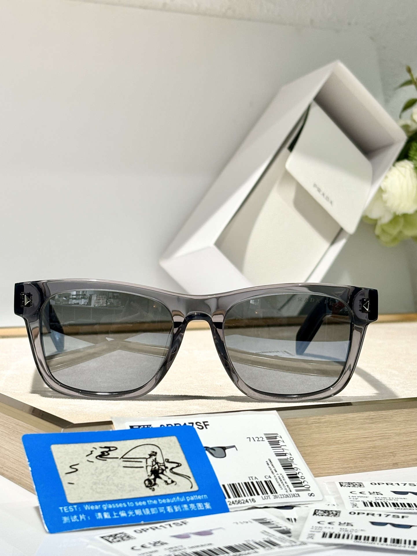 Prada Glasses SPRA17SF 54-19-145