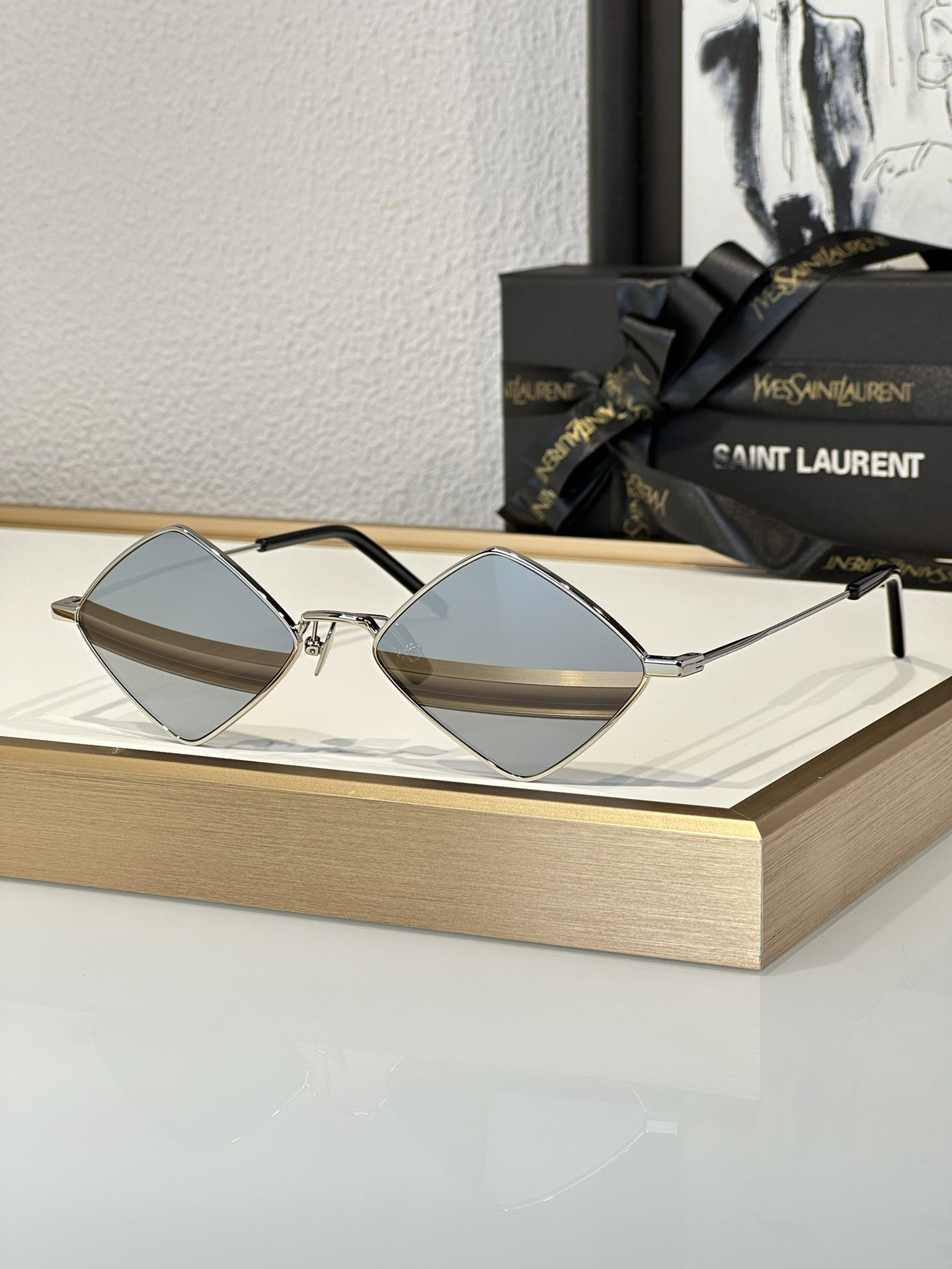 YSL Glasses SL302 55-17-145