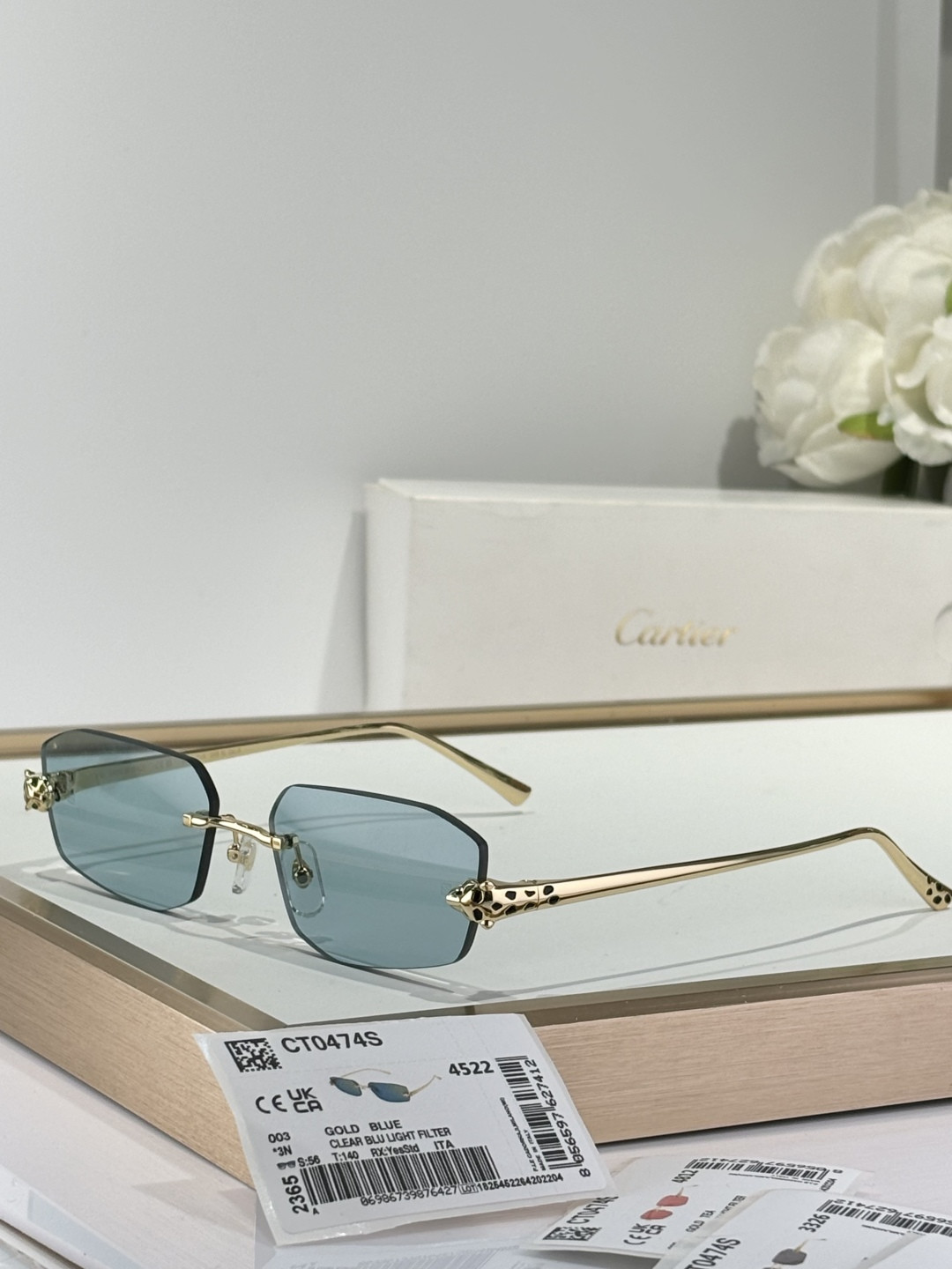 Cartier Glasses CT0474S 56-18-145