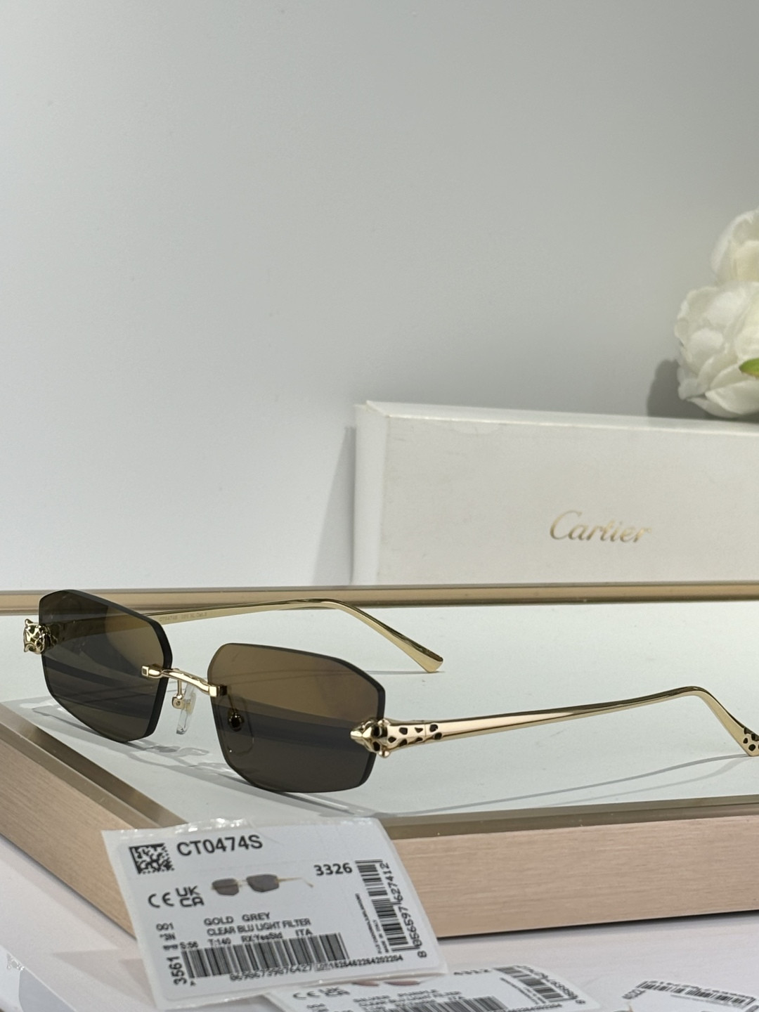 Cartier Glasses CT0474S 56-18-145