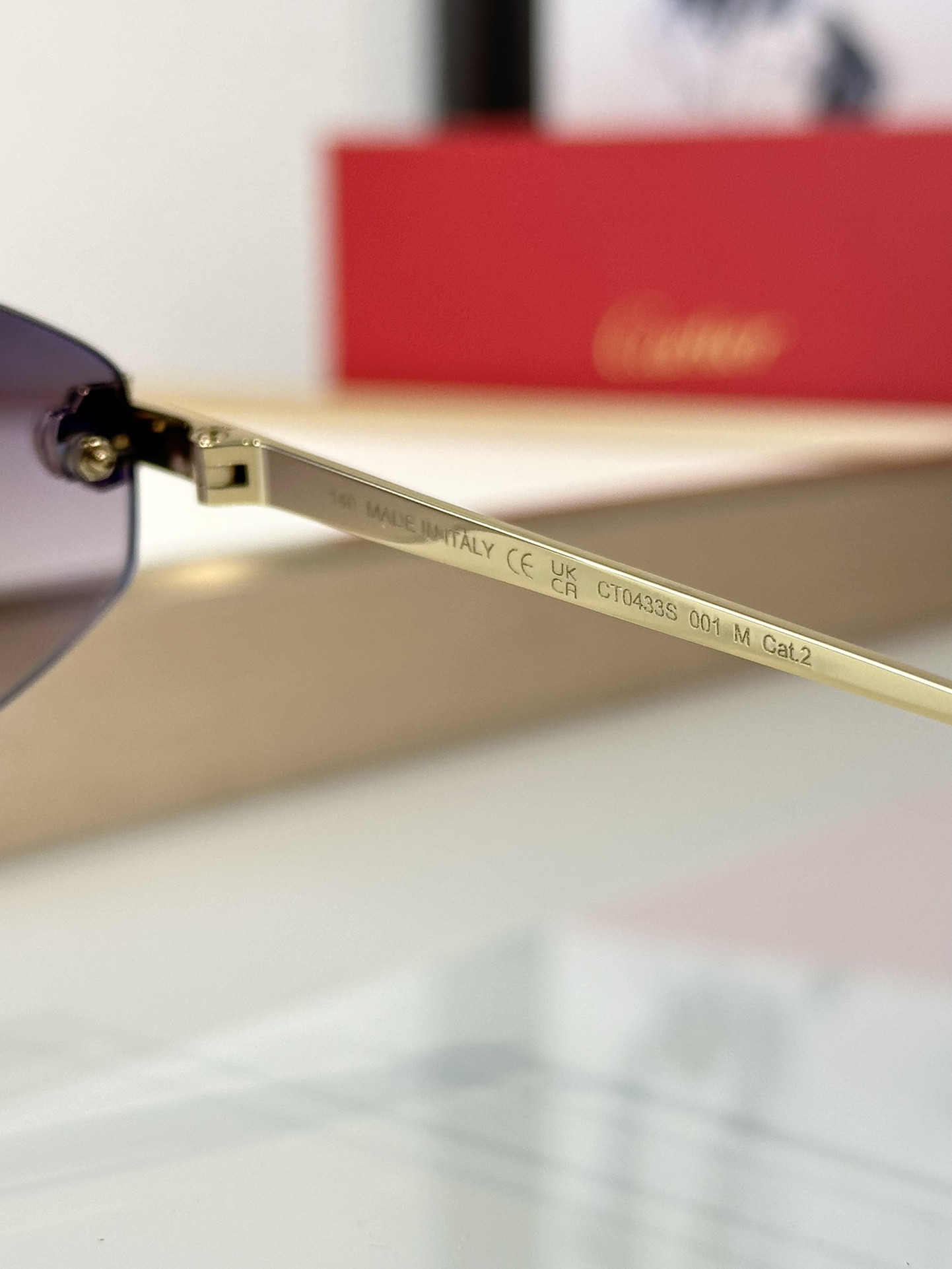 Cartier Glasses CT0433S 55-20-140