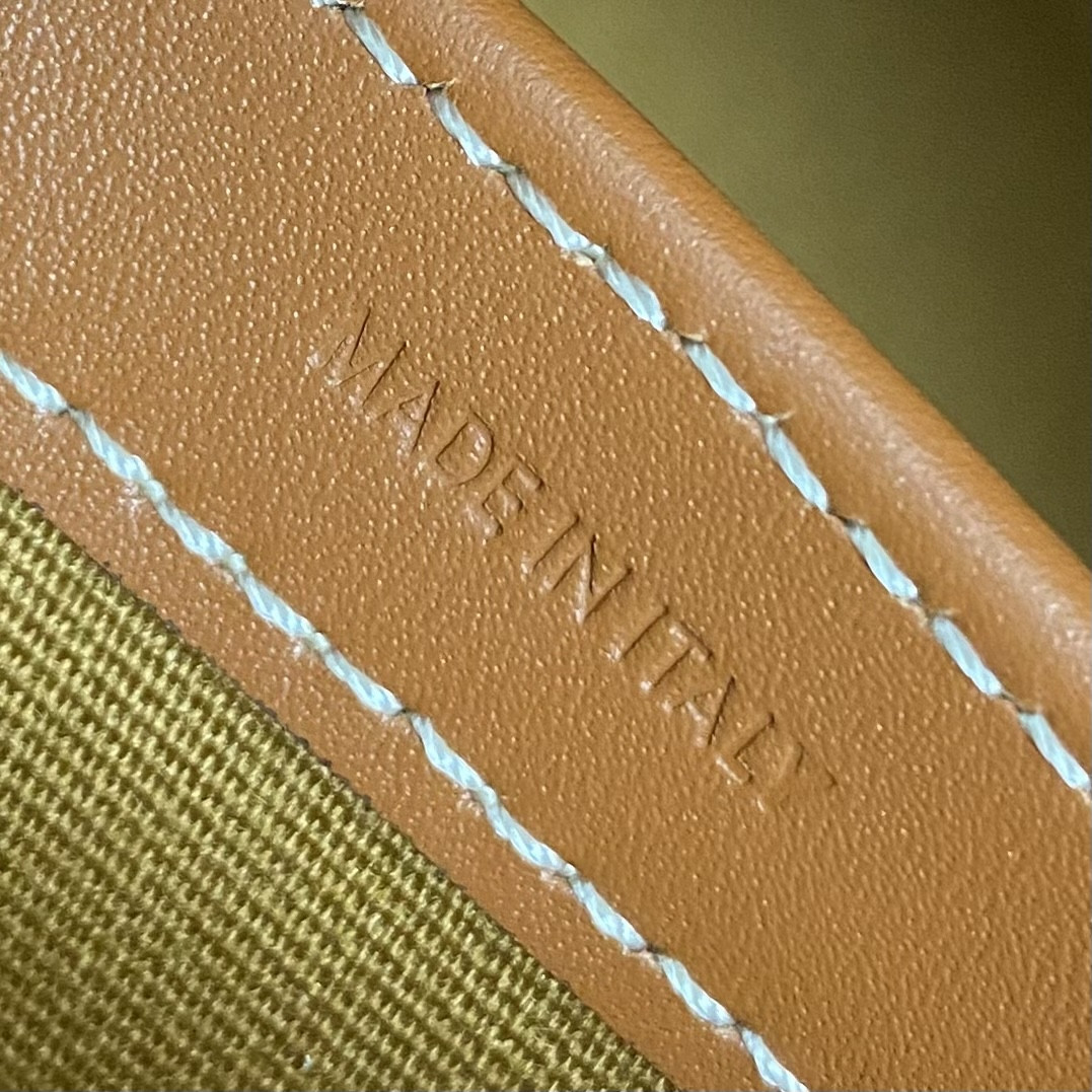 Celine Small Bowling in Triomphe canvas and calfskin 25x17x10cm