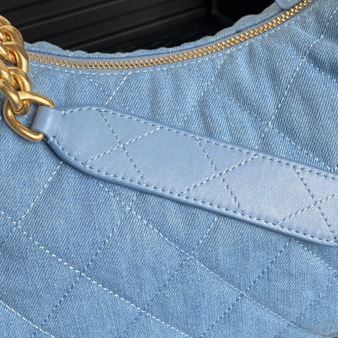 Chanel 25c Maxi Hobo Bag 27×35×18cm