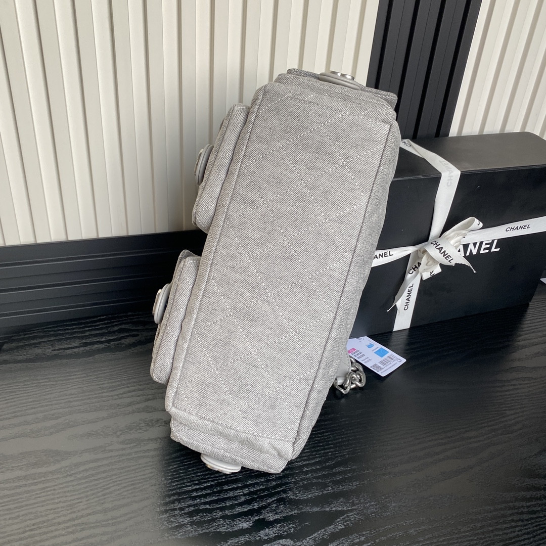 Chanel 25c Maxi Hobo Bag 27×35×18cm