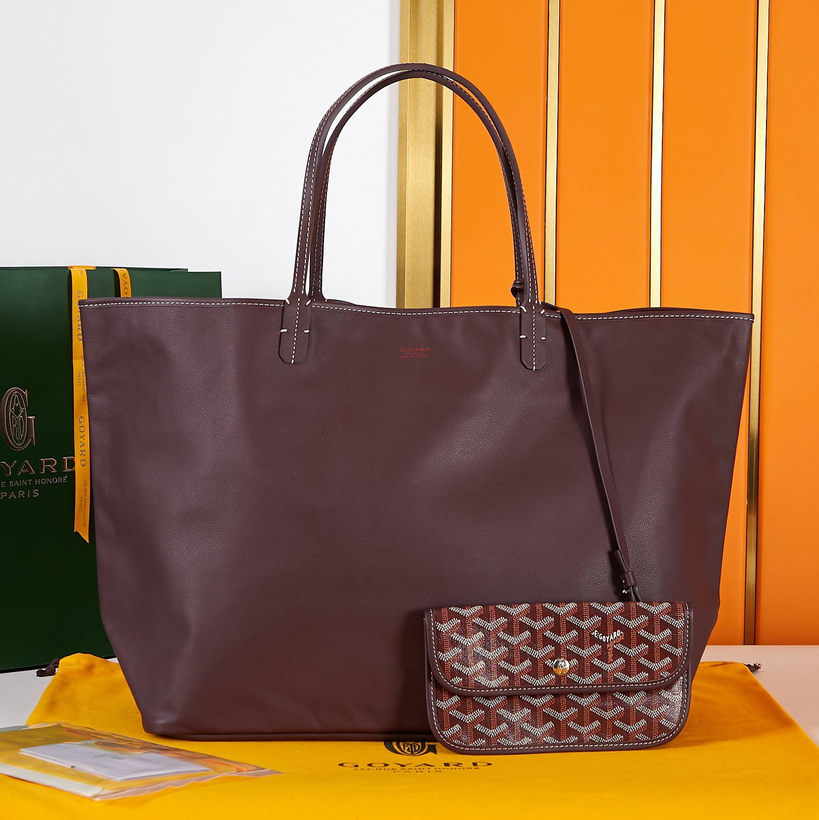 GOYARD INE ANJOU Double-sided Shopping Bag 40×20×34cm