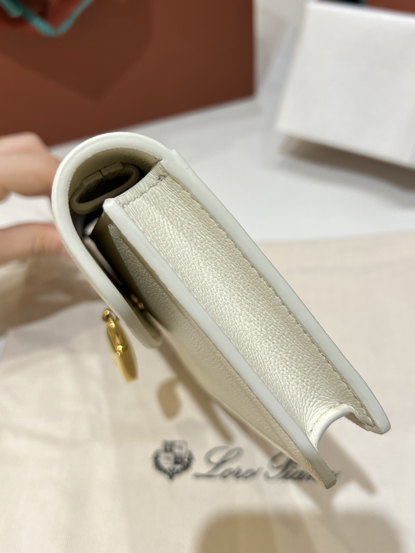 Loro Piana Extra Pochette 18 x 10 x 2.5 cm