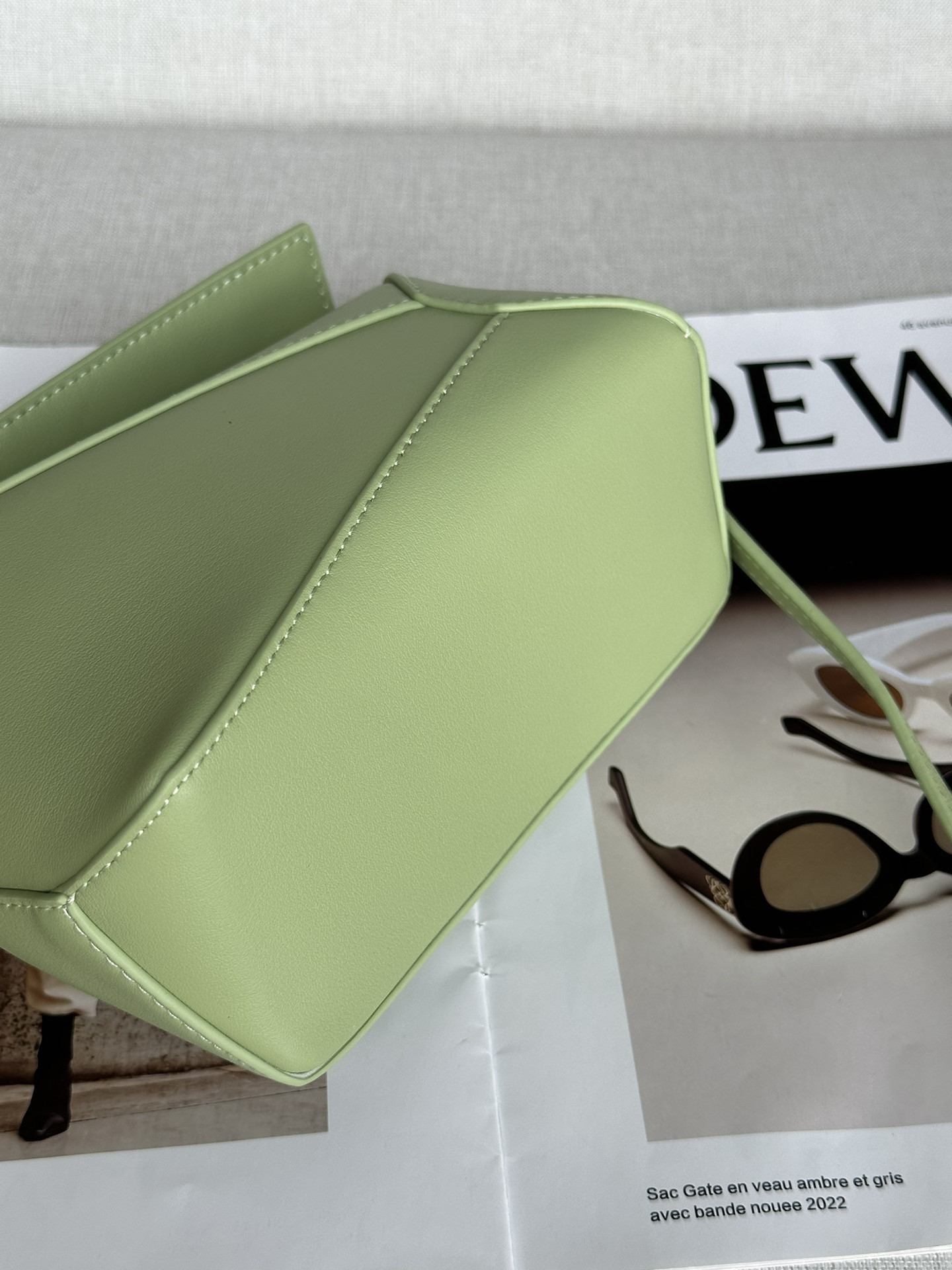 Loewe Mini Classic Puzzle Bag in Calfskin 18x12.5x8cm