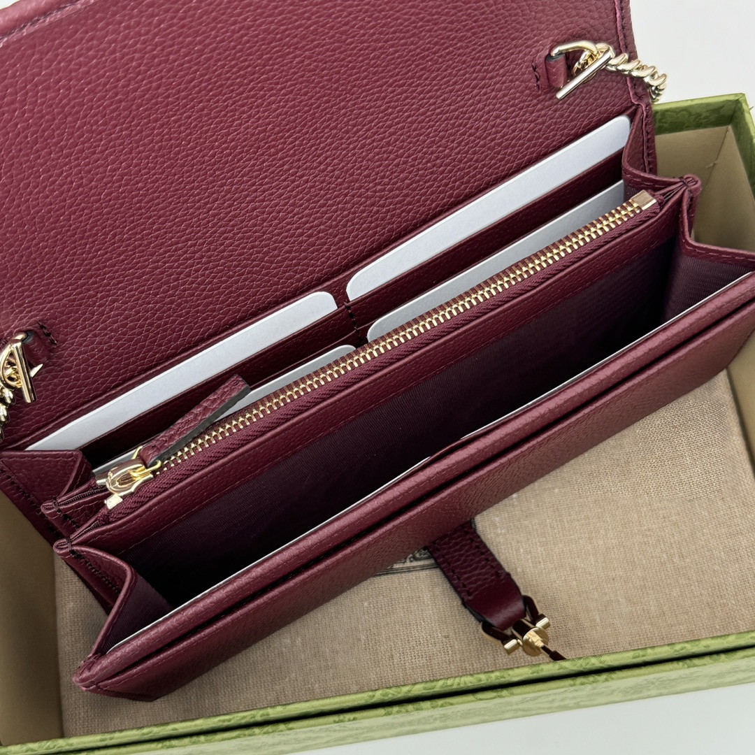 Gucci Jackie 1961 Wallet on Chain 19x10x3.5cm