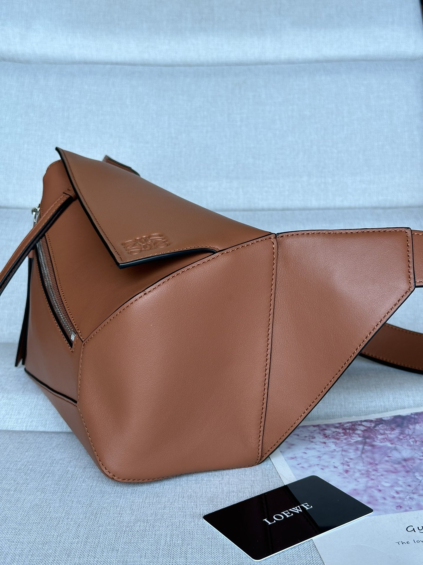 Loewe Small Puzzle bumbag in classic calfskin 24x10.5x16cm