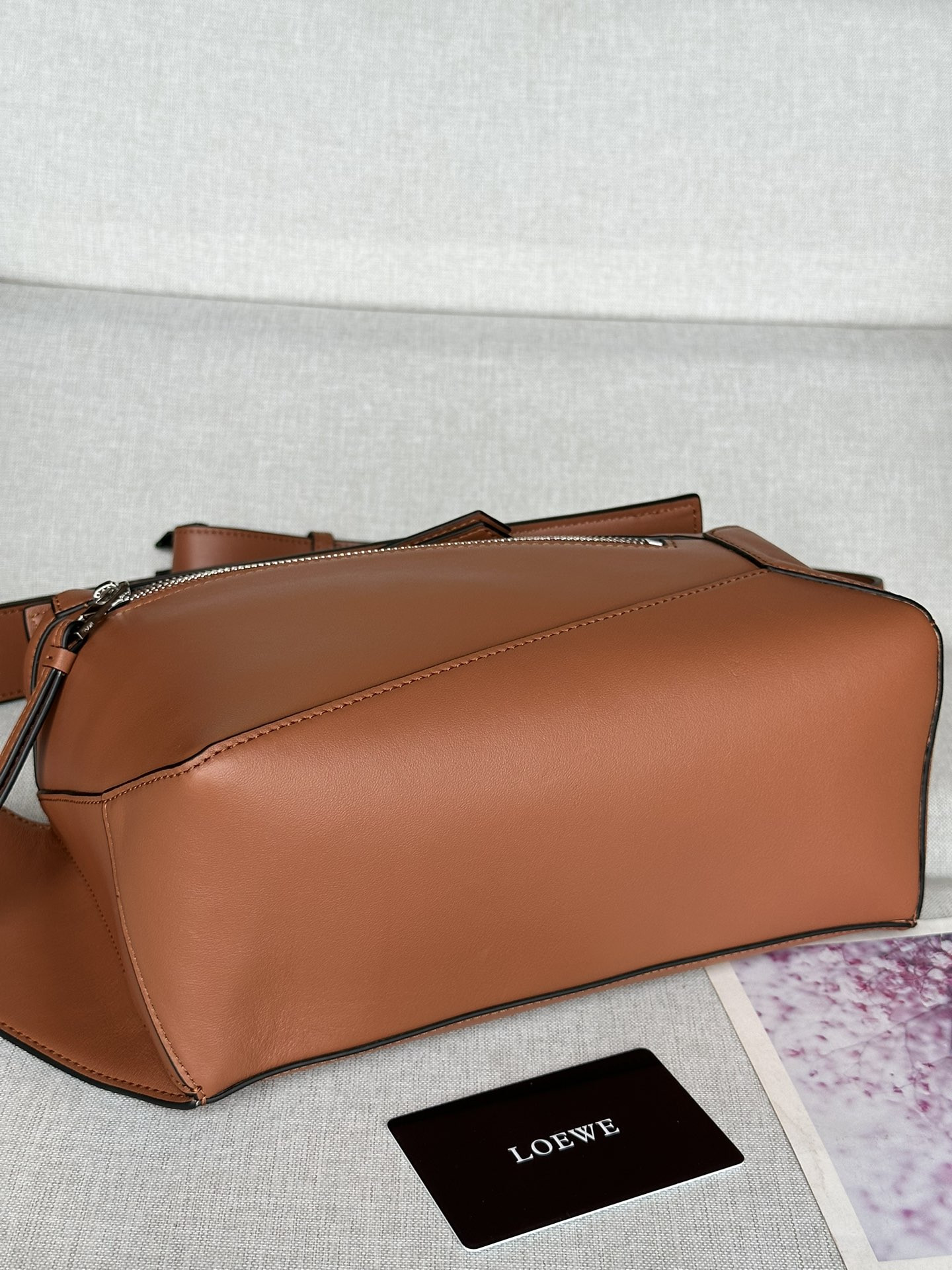 Loewe Small Puzzle bumbag in classic calfskin 24x10.5x16cm