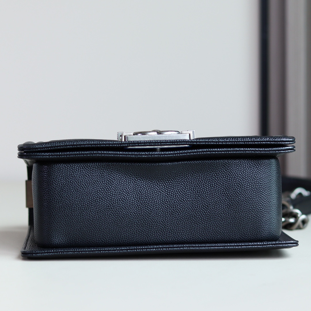 CHANEL Small BOY Handbag A67085 12x20.5x8.5cm