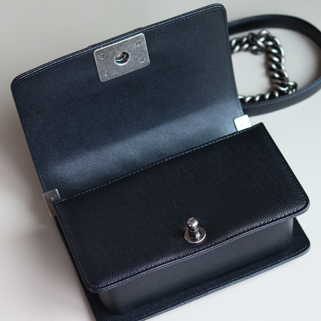 CHANEL Small BOY Handbag A67085 12x20.5x8.5cm