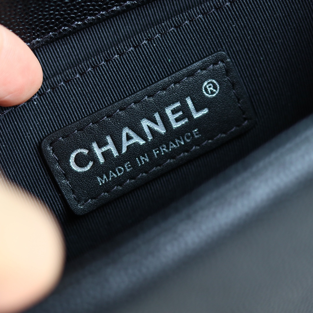 CHANEL Small BOY Handbag A67085 12x20.5x8.5cm