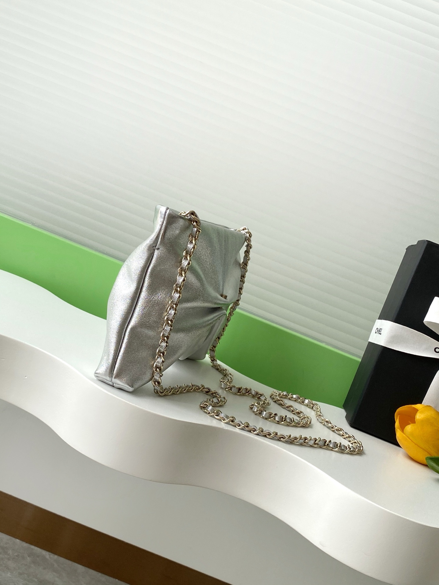 Chanel Clutch with Chain 14x24x5cm