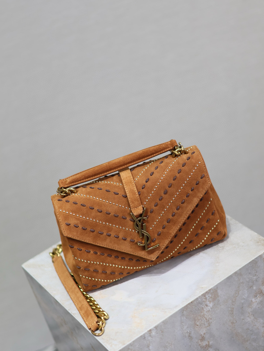 YSL Monogram COLLEGE MEDIUM BAG 24x17x6cm