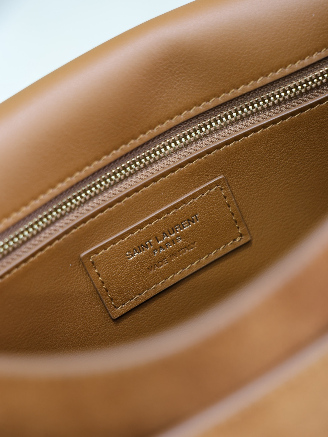 YSL NIKI satchel in suede 21.5x16x9cm