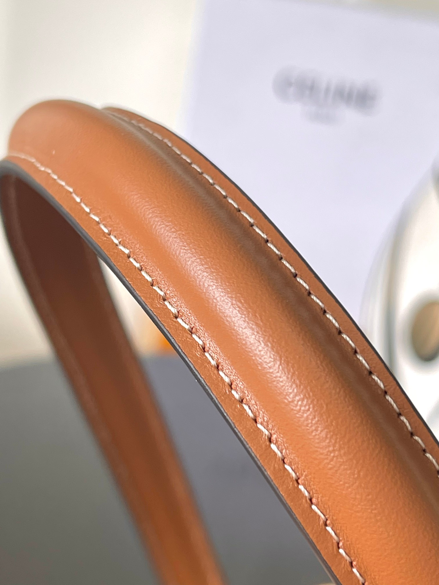 Celine TEEN GARANCE BAG IN WICKER AND NATURAL CALFSKIN 18.5x13.5x7cm