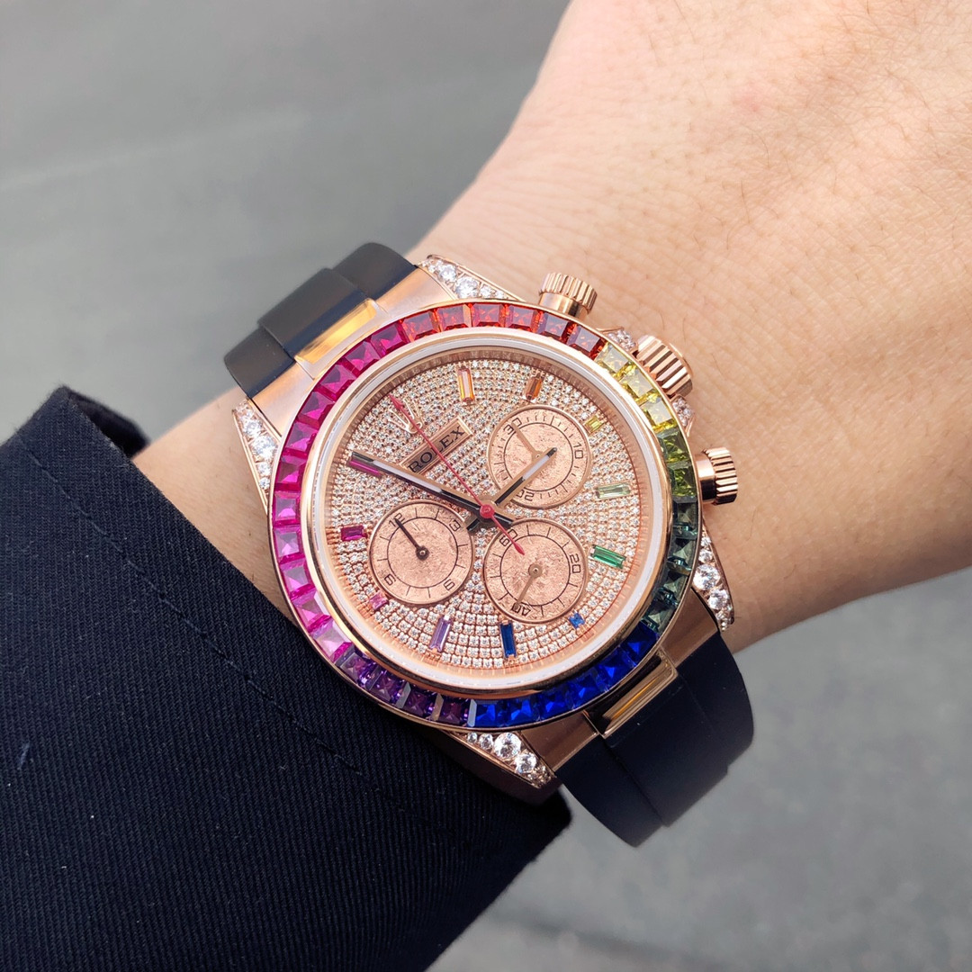 Rolex Oyster Perpetual Cosmograph Rainbow Daytona 40mm