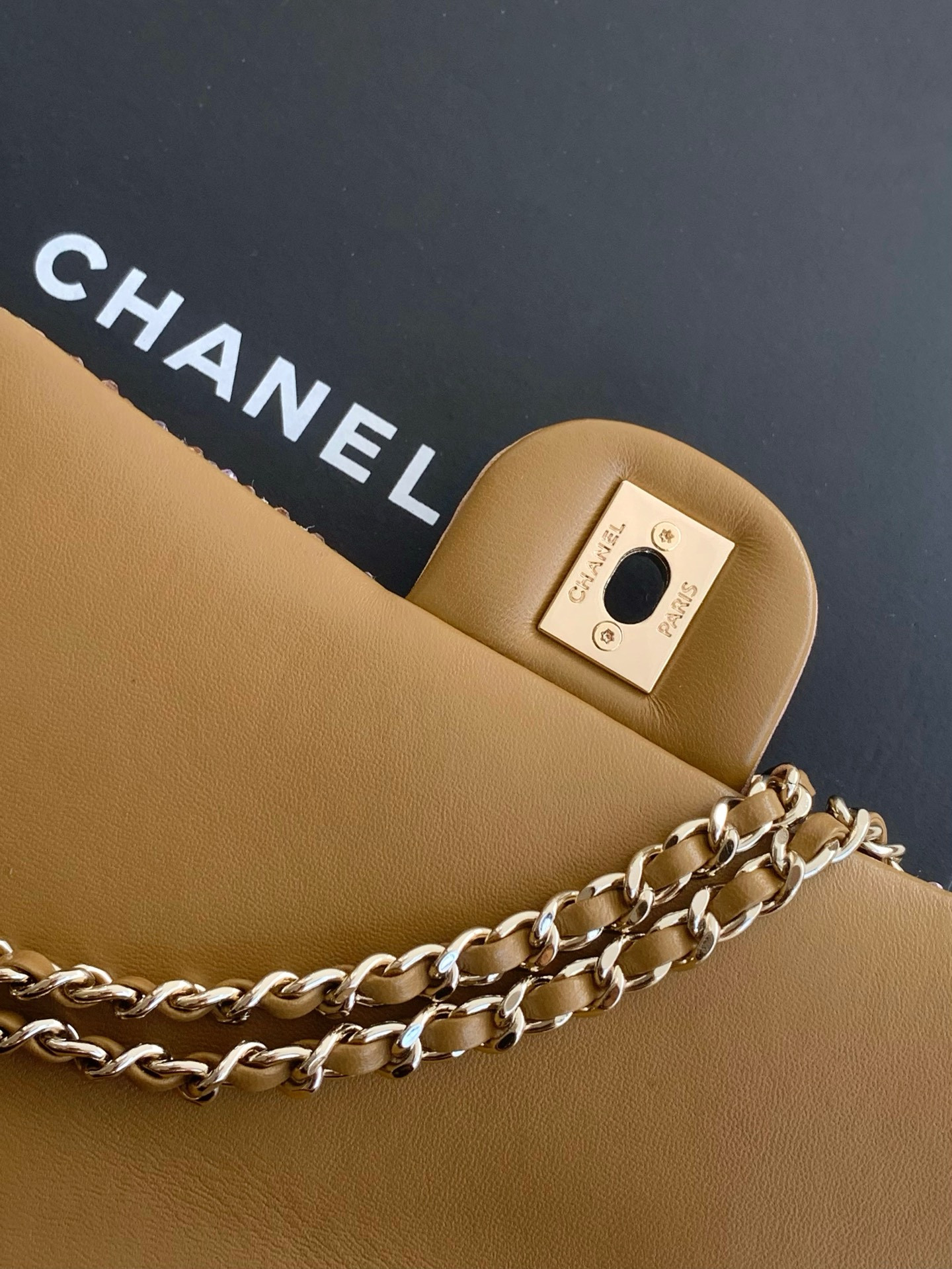 CHANEL 25ss CLASSIC FLAP HANDBAG CF 14x21x8cm