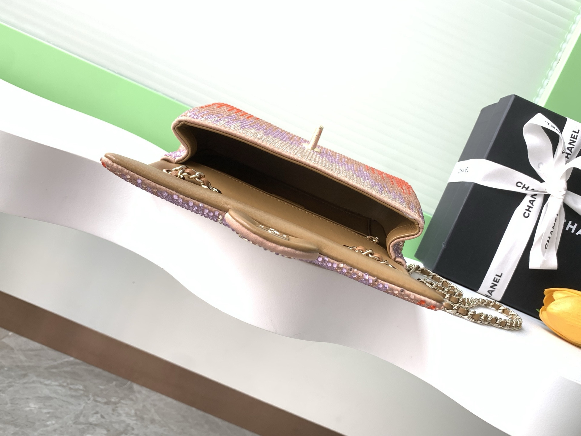 CHANEL 25ss CLASSIC FLAP HANDBAG CF 14x21x8cm