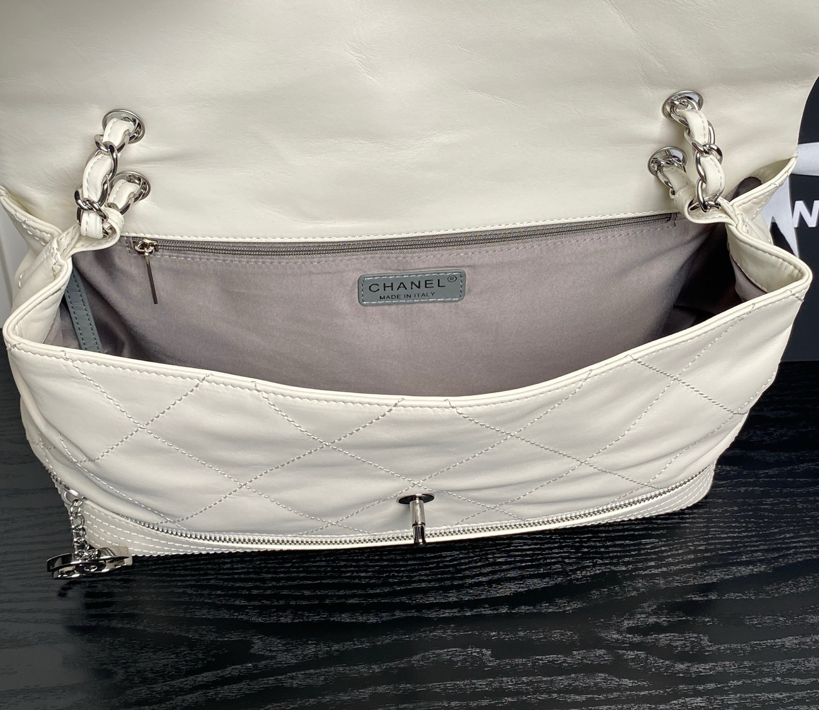 Chanel Vintage Graffiti Tote Airport Bag 36x24x12cm