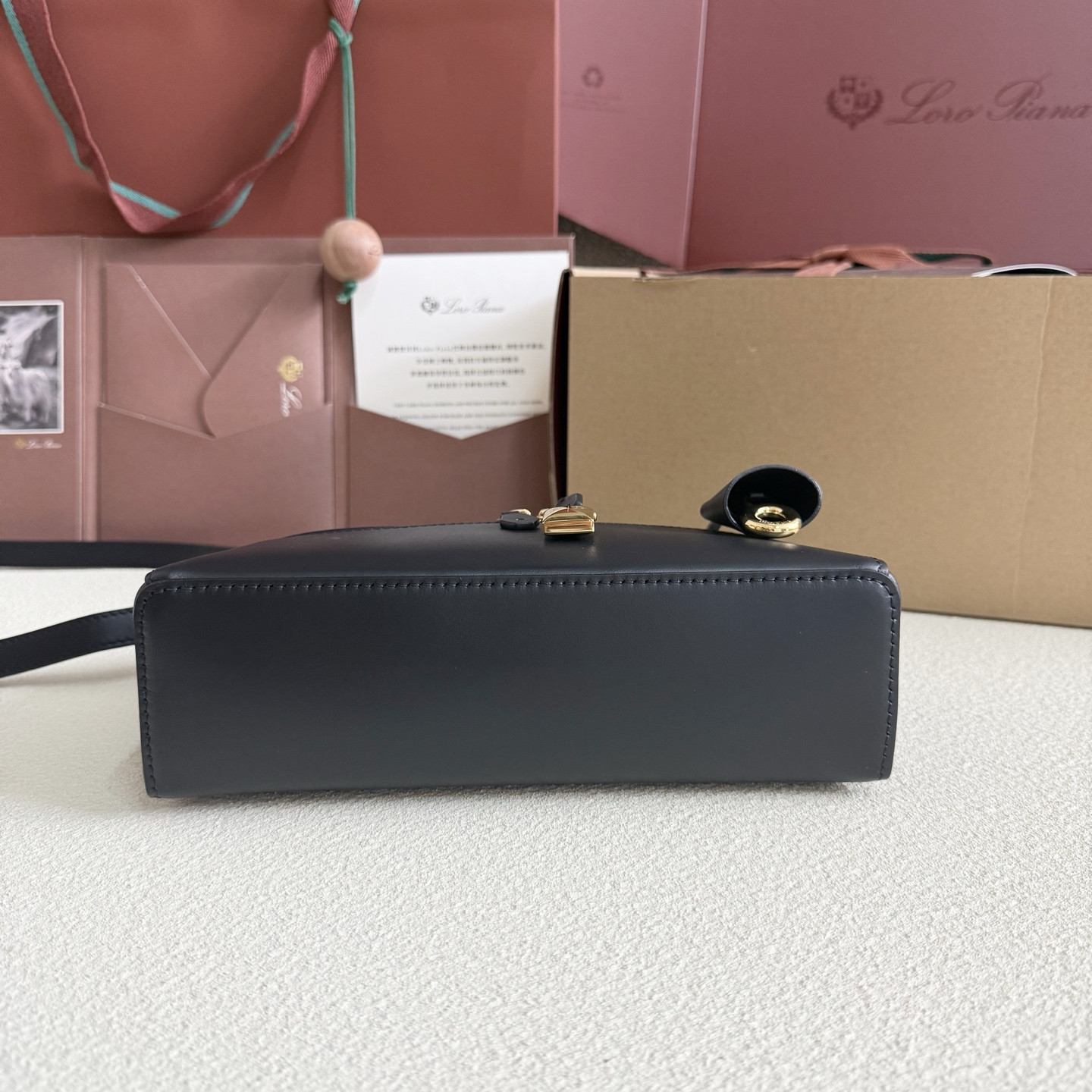 Loro Piana Extra Bag L23 23x12x7cm