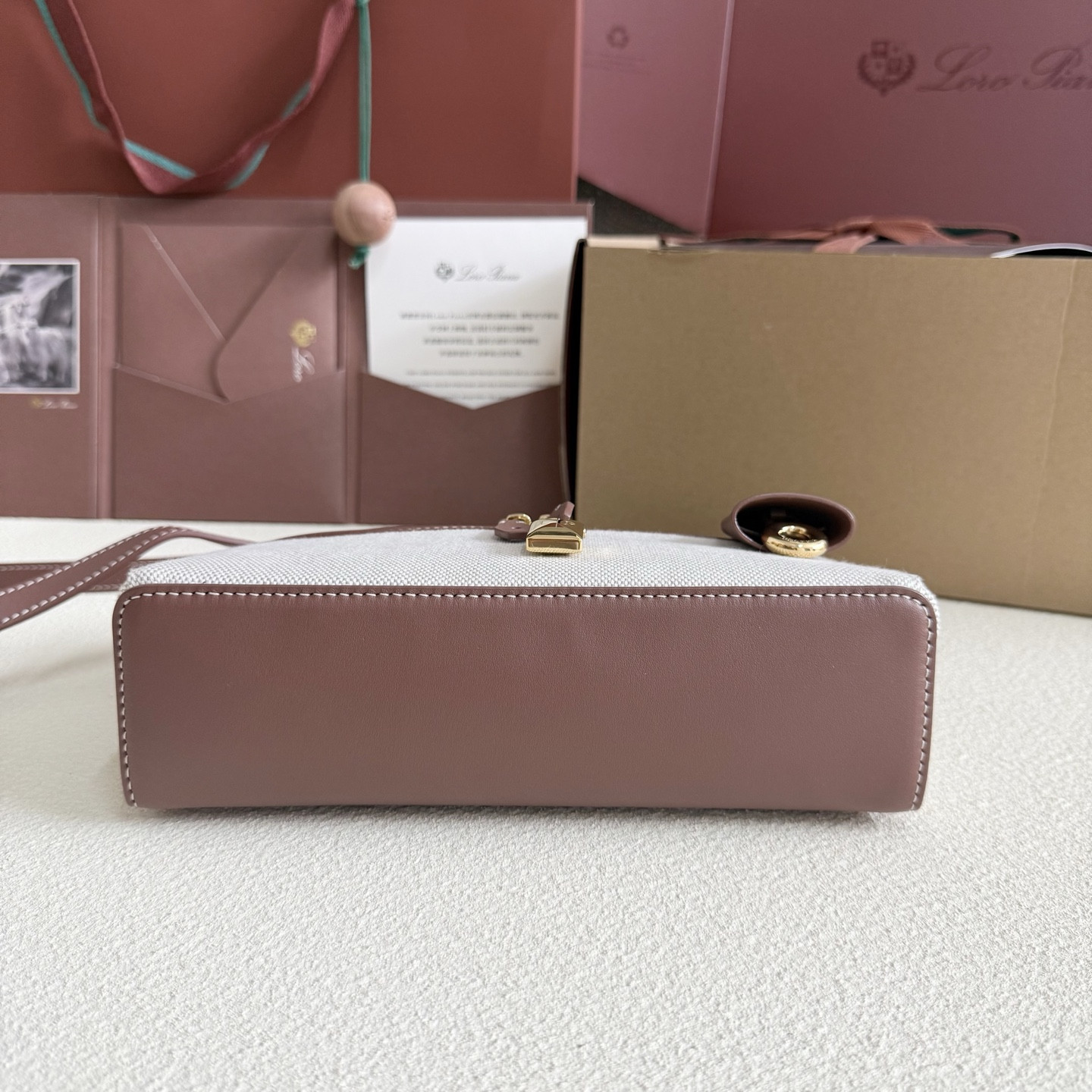 Loro Piana Extra Bag L23 23x12x7cm