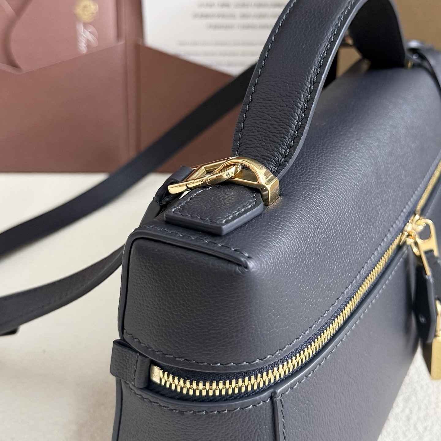 Loro Piana Extra Bag L23 23x12x7cm