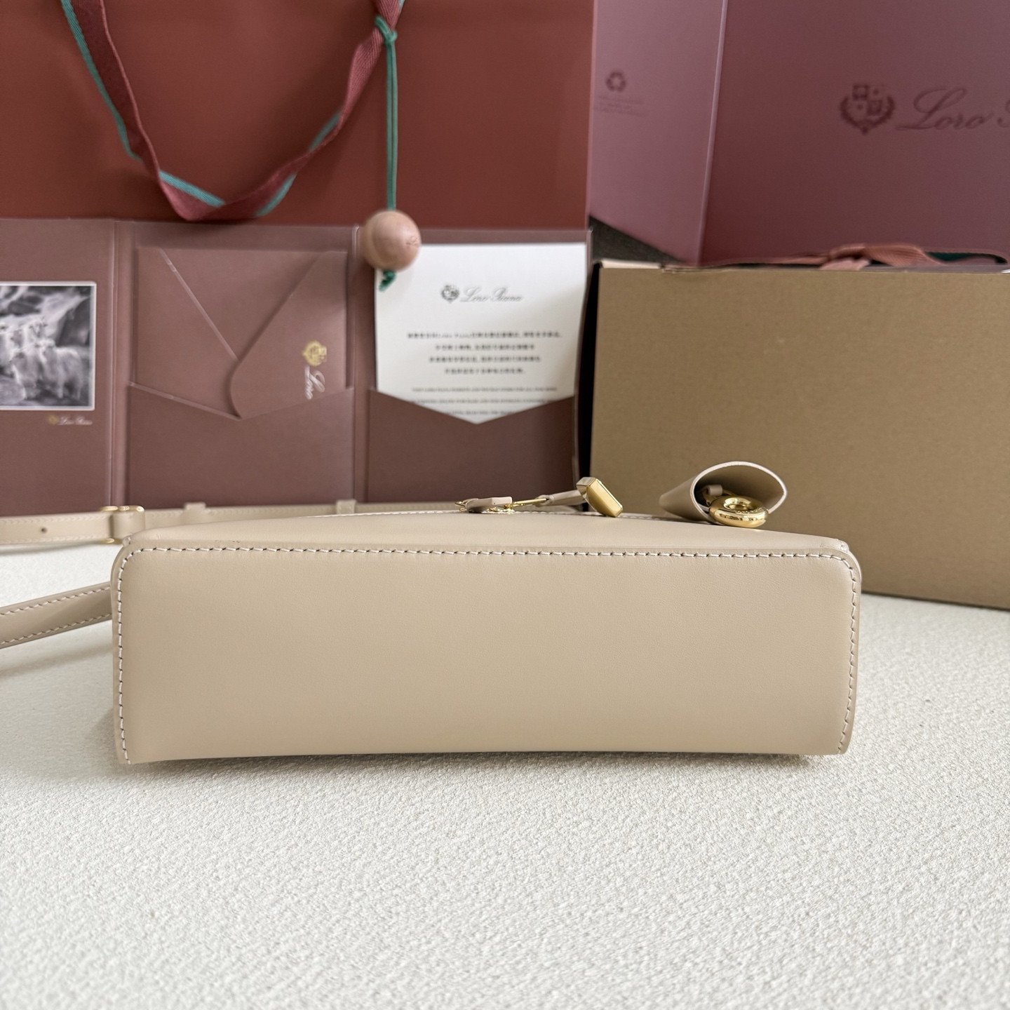 Loro Piana Extra Bag L23 23x12x7cm