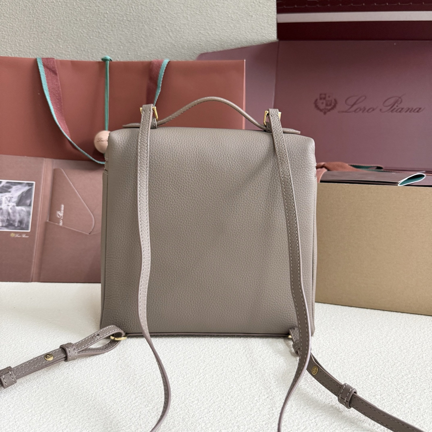 Loro Piana Extra Pocket Backpack L23.5 23x21x8cm