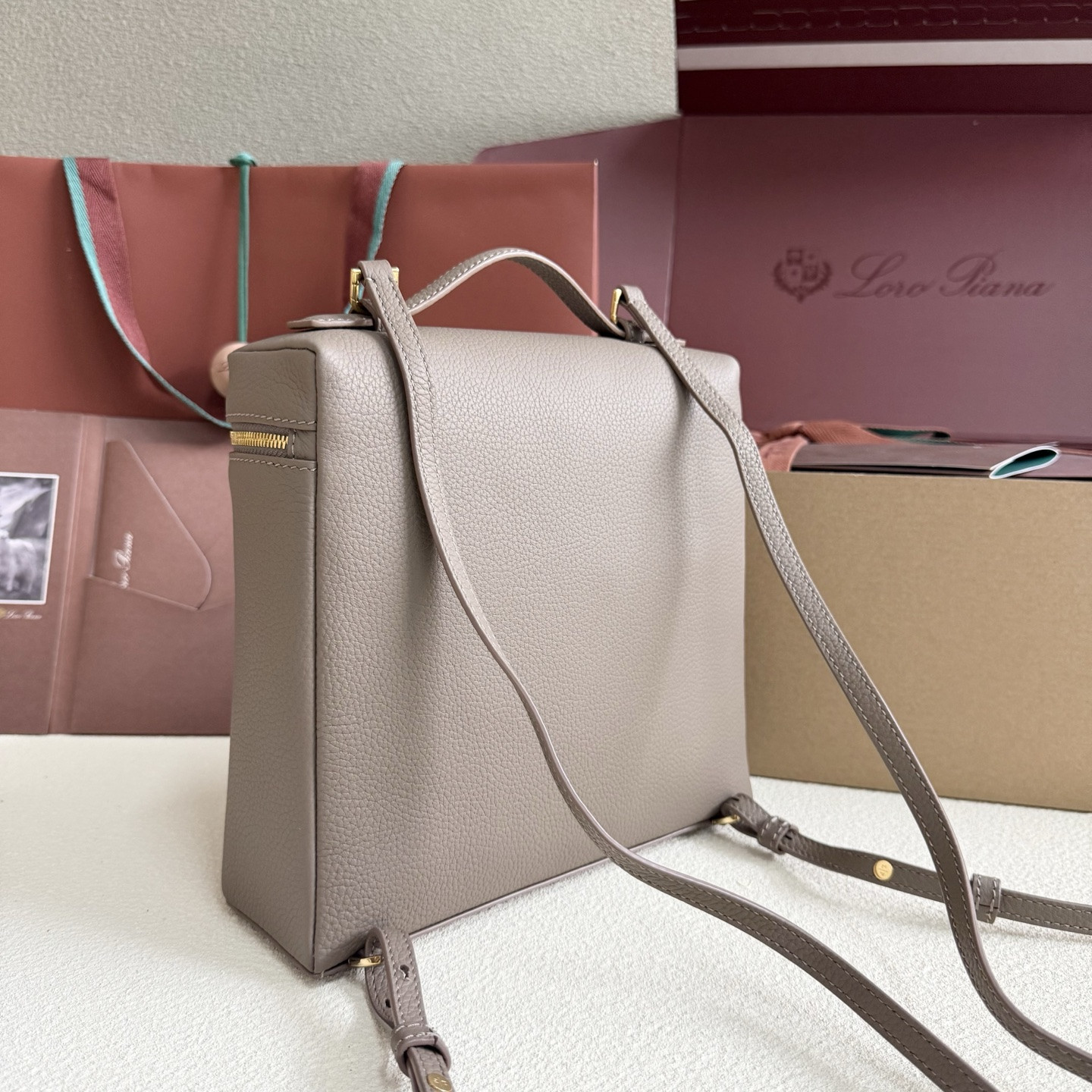 Loro Piana Extra Pocket Backpack L23.5 23x21x8cm