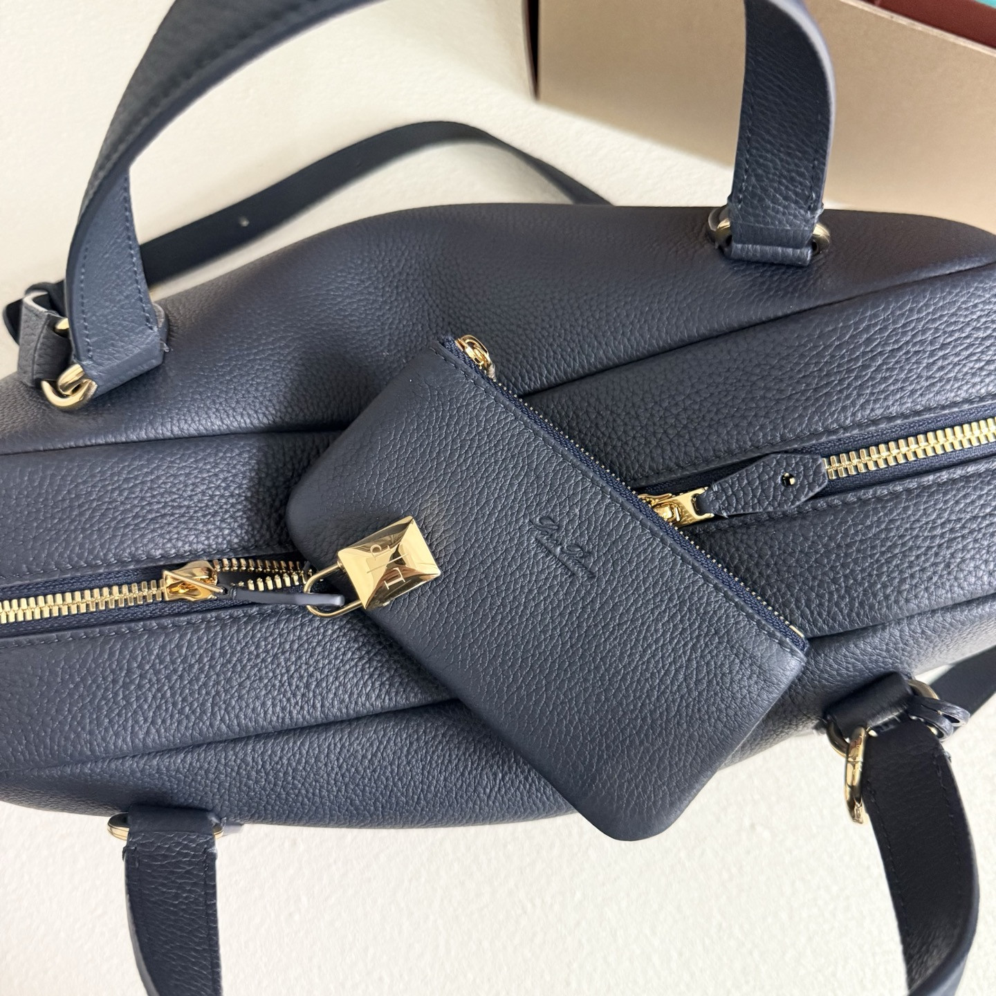 Loro Piana Needle Deep Royal Blue 38x22x16cm