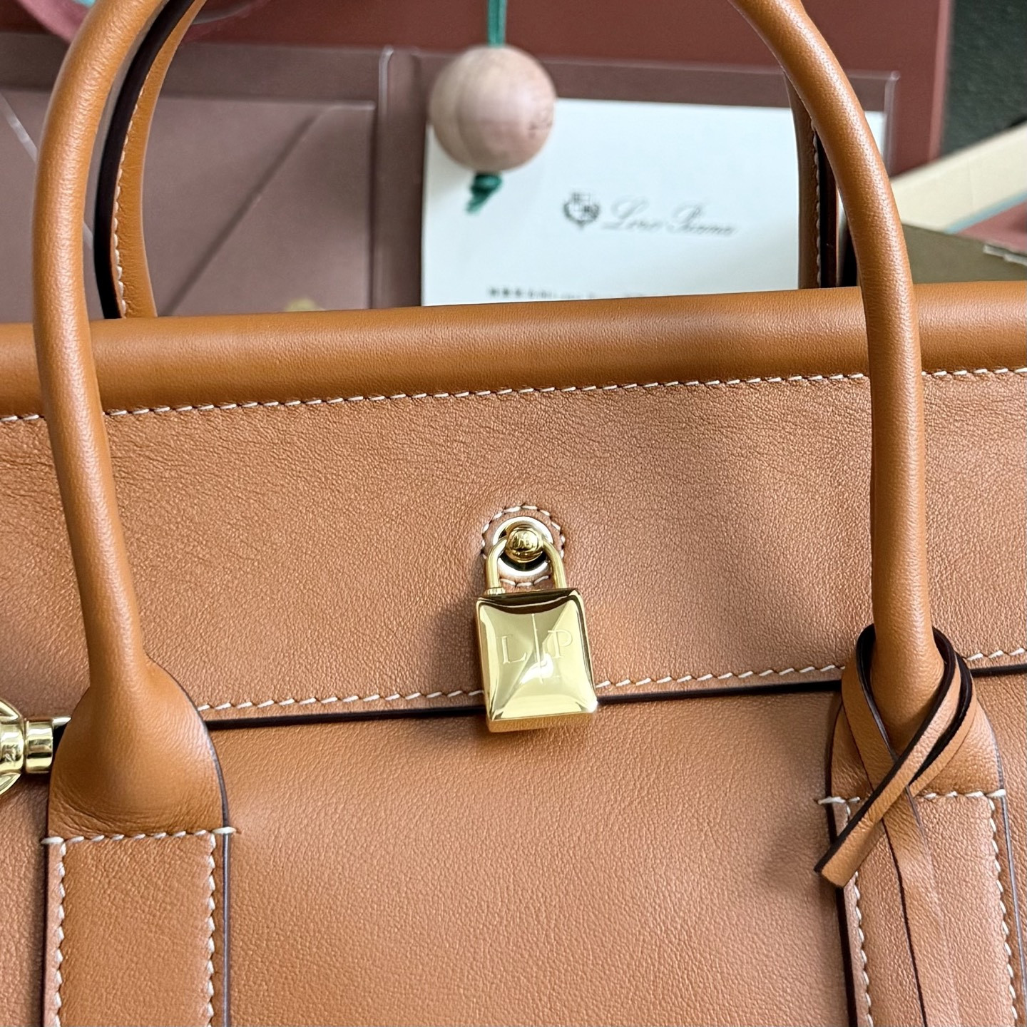 Loro Piana Loom L25 Calfskin 25x18x12.5cm