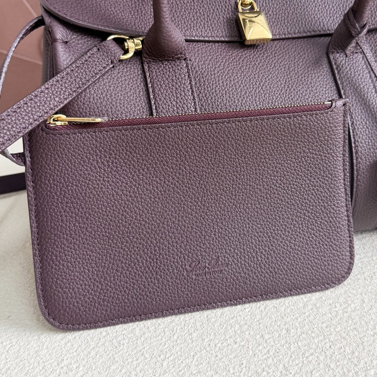 Loro Piana Loom L25 Calfskin 25x18x12.5cm