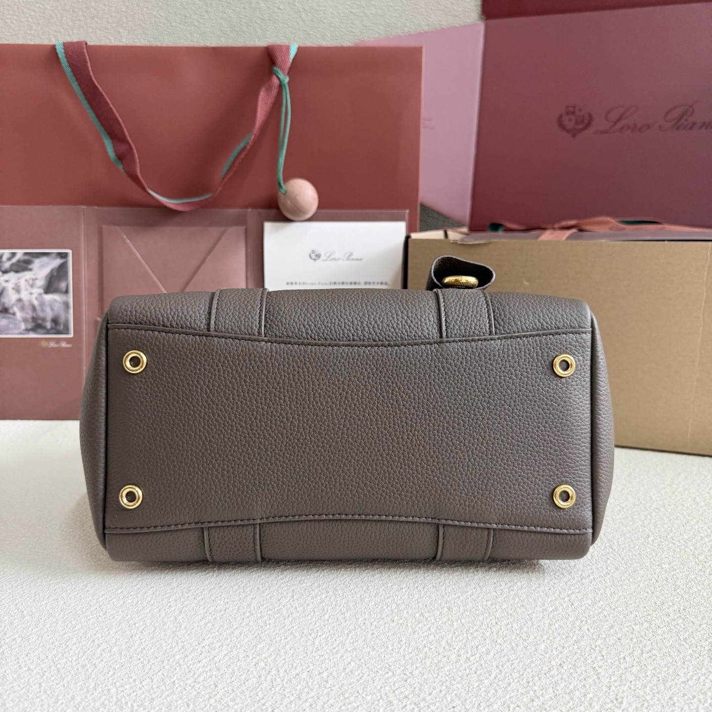 Loro Piana Loom L25 Calfskin 25x18x12.5cm