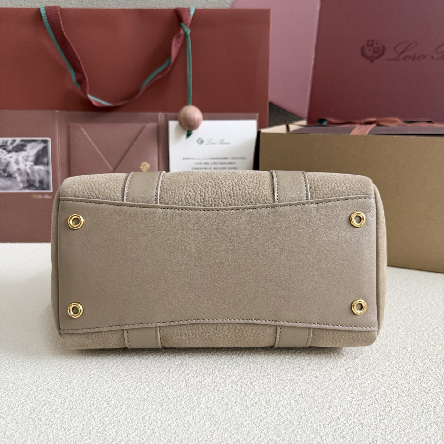 Loro Piana Loom L25 Calfskin 25x18x12.5cm