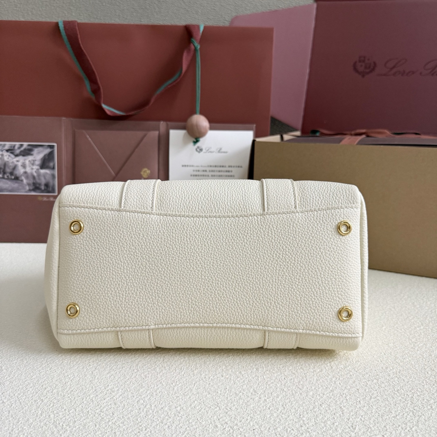 Loro Piana Loom L25 Calfskin 25x18x12.5cm