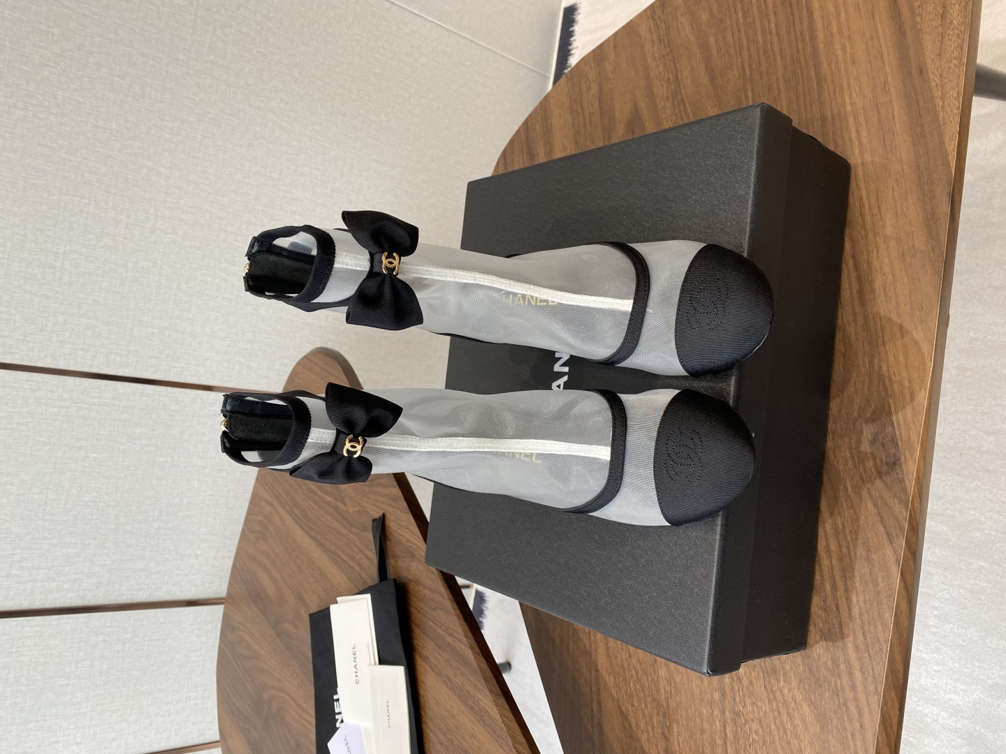 UA Chanel Short Boots 5cm Heel