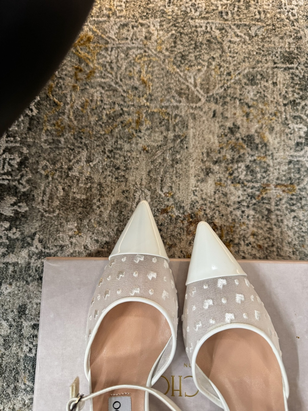 UA Jimmy Choo Aren Slingbacks 4.5cm