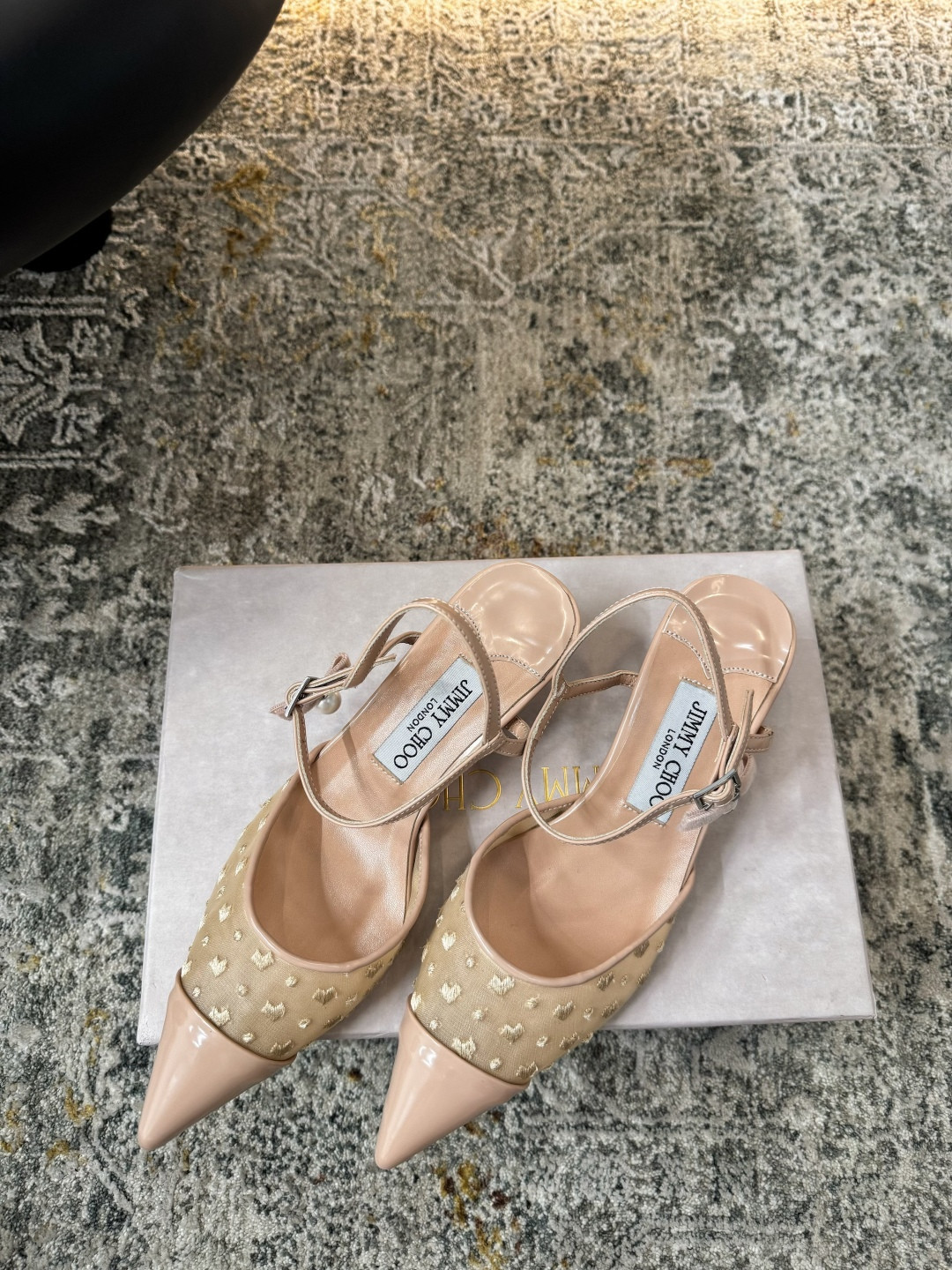 UA Jimmy Choo Aren Slingbacks 4.5cm