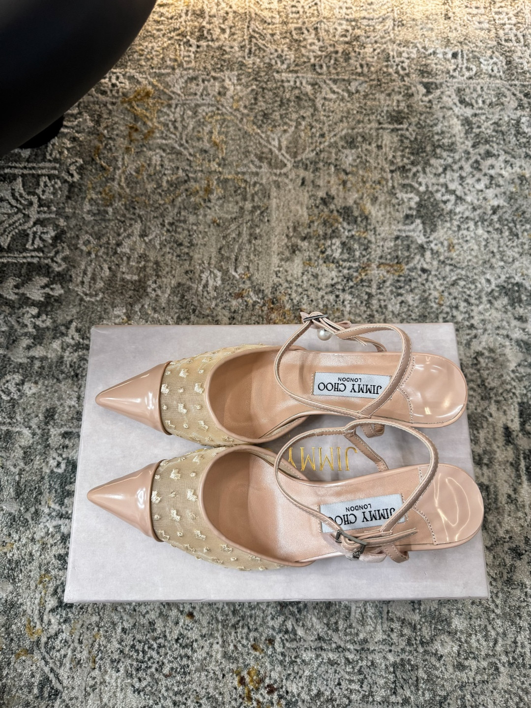 UA Jimmy Choo Aren Slingbacks 4.5cm