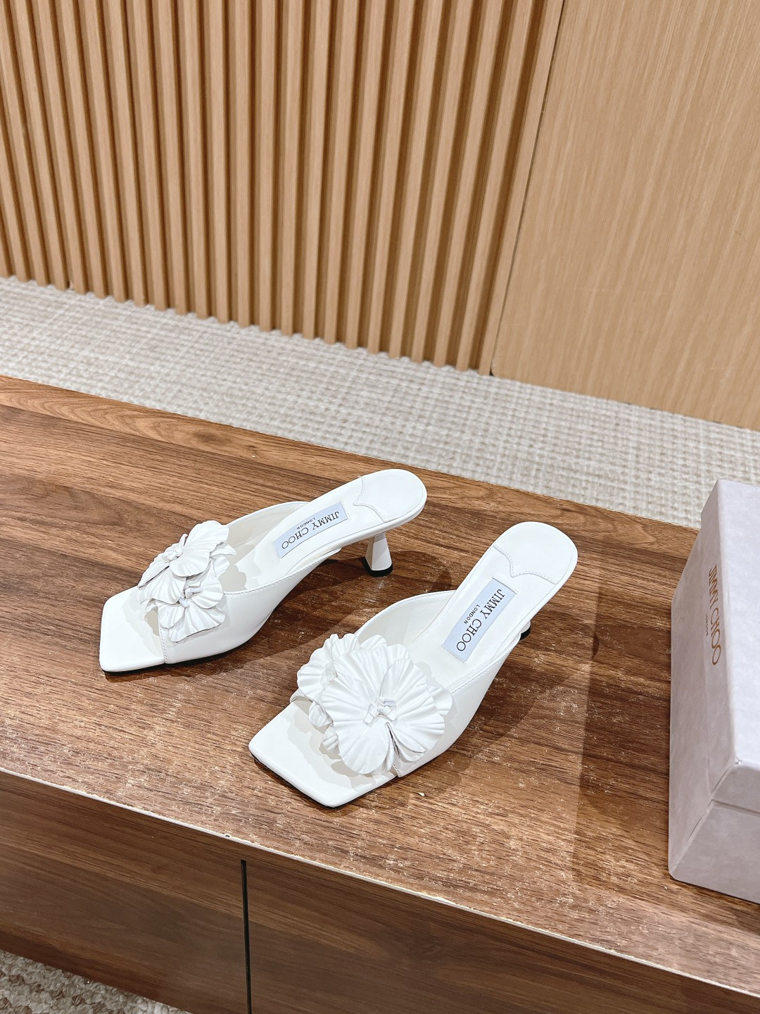 UA Jimmy Choo Slides 6.5cm