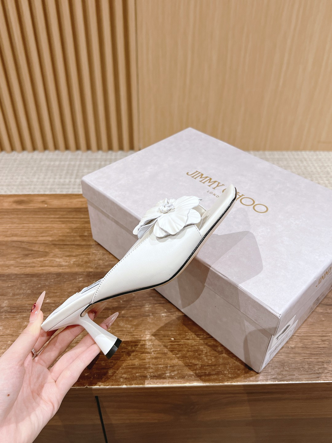 UA Jimmy Choo Slides 6.5cm